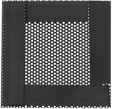 sourcing map 5PCS PC Dust Filter, 50mmx50mm PVC Computer Case Cooler Dustproof Mesh Cover Fan Grills for Computer Chassis Speaker, Black