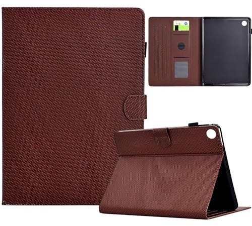 Tablet Cover Compatible with Kindle Fire HD 8 Case 7th/8th Generation, 2016/2017/2018 Release Case Slim PU Leather Multiple Angle Stand Flip Case with Card Slot & Auto Wake/Sleep Cover Full Protective