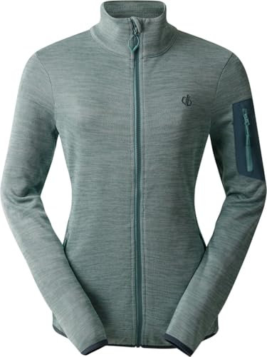 Dare2B Womens Torrek Fleece - Damen Midlayer | Reißverschlusstaschen - Blau - 42
