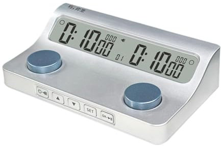 Colcolo Schachtimer Schachuhr zählen nach unten, Turnieruhr Digital Timer Professional für Spielerspielwettbewerb