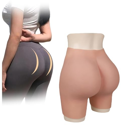 SoTUCR Crossdresser Silikon Höschen Hüfte Offener Schritt Shaper Hosen Po Enhancer Push Up Panty Für Transgender Drag Queen,Color 3,M2