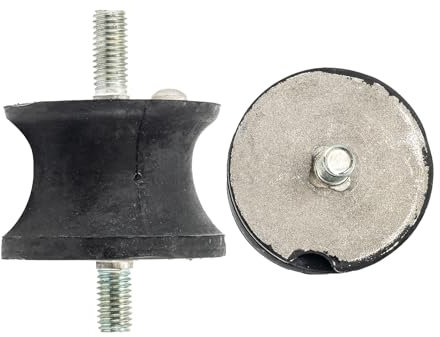 Fesuda Vorne Motorlager 06624 Motorhalter 2PCS Lagerung Motoraufhängung für BMW 1er E81/ 87 3er E36/46 E90 5er E39 F10 Z3 Z4