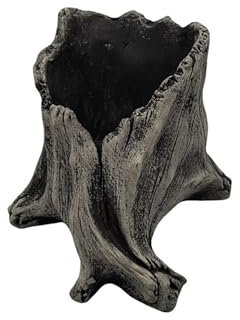 JUYAXIN Künstlicher Übertopf, Skulptur, Sukkulenten, Blumentöpfe, Holzflor, porös, Bonsais, Baum, Pflanztöpfe, Dekorationen