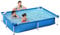 Easnuroz Piscine Con Telaio Piscina Rettangolare In Metallo 221-300cm Piscina Rettangolare Fuori Terra for Bambini Studente Adulto Piscina Fuori Terra Piscina for Cortile Interno Ed Esterno Facile Da