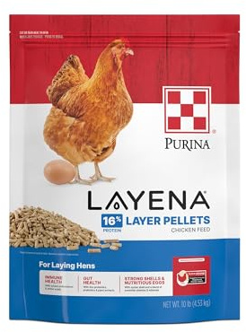 Purina® Layena® Pellets Chicken Feed, 10 Pound Bag