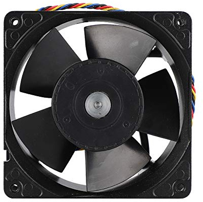24V 11W DC Cooling Fan, Large Air Volume, Aluminium Alloy, 12x12x3.8 cm - High Reliability, Precise Double Ball Bearing, Ideal for Water Pump and Computer Parts