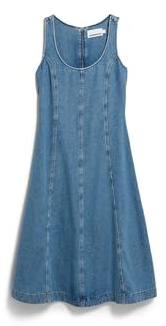 ARMEDANGELS Damen Jeanskleid aus Bio-Baumwoll Mix Denim Slim Fit