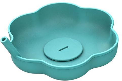 Support pour crème glacée | Manchons en silicone pour congélateur avec paille | Réutilisable pour les journées chaudes d'été, les voyages, les desserts, le yaourt fait maison, les enfants, garçons et