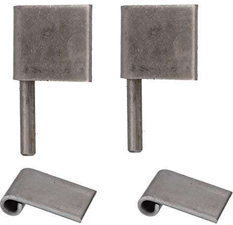 2 Acier Droite Soulever charnières 50x80mm Charnière de porte à usage intensif