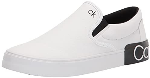 Calvin Klein Ryor, Botas Hombre, White, 45.5 EU