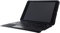 OtterBox UnlmitED Keyboard Case for iPad 10.2-Inch (7th gen 2019 / 8th gen 2020 / 9th gen 2021), Protective case with NORDICS Keyboard, Tested to Military Standard, Clear/Black, No Retail Packaging