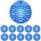 Urinal Screens Deodorizer,10 Packs Urinal Mats Pads Deodorizer for Bathroom, Restaurants, Offices, Schools, Etc. Fits Most Top Urinal Brands(Blue Mist)