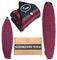 Ho Stevie! Surfbrett-Sockenabdeckung, leichte Schutztasche für Ihr Surfbrett, Rot und Grau, 2,1 m