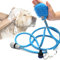 XUBX Pomme de Douche pour Animal Domestique, Pulvérisateur Douche Chien, Outil de Bain pour Chien avec Brosse, Douche pour Animaux de Compagnie, Tuyau de 2.5m, 2 Adaptateurs