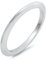 Joyara Bague Argent Fin 925/1000 Tranchant Couteau