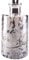 Amelia Art Glass Reed Diffuser Tall Cylinder in White Grey Frosted