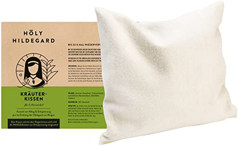 BitterKraft! Holy Hildegard Leverkissen – Kräuterkissen mit Hildegard-Kräutern zur Leberpflege – vegan & ohne Zusatzstoffe – Made in Germany
