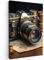 MuchoWow© Impression sur Toile Decoration Murale Peinture 80x120 cm Tableaux Decoratifs Muraux Déco Chambre Tableau Salon Vintage - Appareil photo - Papier - Vieux