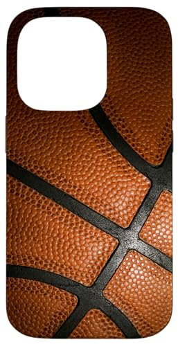 Hülle für iPhone 14 Pro Basketball-Oberfläche