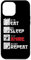 iPhone 12 Pro Max Eat Sleep Anime Repeat Case