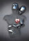 3D Metall Figur Statue Kunst Leinwand Gemälde Romantisch Abstrakt Poster und Drucke Liebhaber Skulptur Poster Liebe Herz Kuss Bilder - Ohne Rahmen (Figur-02,1Pcs-50x70cm)