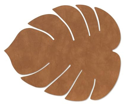 Lind DNA Tischset Monstera Leaf L Nupo Natur 990075
