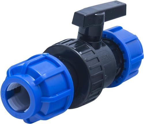 Vanne à compression pour tube PE Ø 32 mm 16 Bars