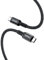 Innostyle PowerFlex Ultra USB-C Cable 100W, carga rápida, Thunderbolt 10Gbps, cable Kevlar 2M duradero, negro, compatible con Android Auto, Apple CarPlay, 4K/60Hz, flexible y duradero.