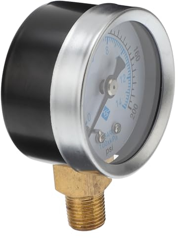 Luftkompressor-Messgerät Luftdruckmessgerät Hydraulisches Druckmessgerät Messgeräte Luftkompressor-Druckmessgerät Npt-Druckmessgerät Luft Hochpräzises Barometer