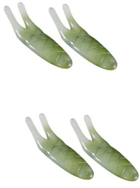 HAPINARY 4 Stück Nasen Massage Gerät Massagegerät Für Den Nasenrücken Guasha-schabebrett Gesichtsschaber Honig-wachs-walze Werkzeuge Zum Nasenkratzen Gesichtswerkzeug Nasenmassagegerät Harz