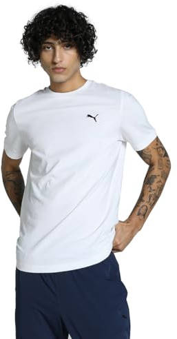 PUMA Herren Men's Essential Small Logo Tee Retail AVS 2024 Klassisch