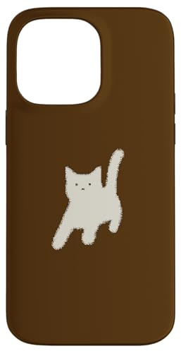 Y2k Cat Scary Back Tomcat 90s 80s 2000s Grunge Emo Scared Case for iPhone 14 Pro Max