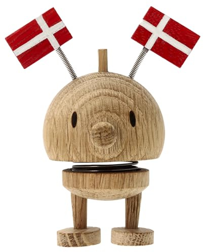 Hoptimist Celebration Bumble 5,9 x 8 x 9,9 cm S Raw Oak