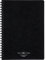Kokuyo S-SV638A-D Soft Ring Notizbücher, natur, 80 Blatt, A5, A-liniert, schwarz