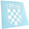 Kiwistar - Autoaufkleber - Flagge Kroatien Wappen Aufkleber für Auto, Laptop, Fahrrad, LKW, Motorrad Mehrfarbig JDM Decal Racing