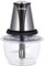 VonShef Mini Tritatutto Elettrico - 400W, 1,2L Acciaio Inox Frullatore Multifunzionale con Vetro Ciotola, 2 Livelli di Velocità per Preparare, Mescolare Insalate, Zuppe, Salsa, Frutta e Verdura