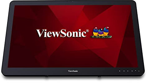 ViewSonic VSD243-BKA-US0 24 Inch 1080p 10-Point Touch Smart Digital Display with Bluetooth Dual Band Wi-Fi and Android Oreo 8.1 OS