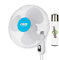 Weedness Wand-Ventilator leise 40 cm mit Schwenkfunktion 45 Watt - Grow Belüftung Oszillierend Homebox Mittel Ventilator Groß