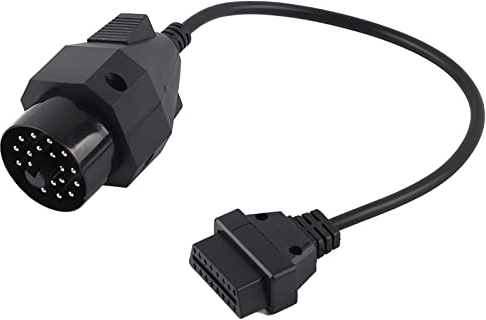 Auto OBD2 Diagnosekabel, Auto 20 Polig bis 16 Polig OBD2 Adapter Verbindungskabel 20 Pin weibliche Schnittstelle Kabel für E36 E39 E46 E53 X5 Z3