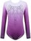 trudge Kinder Turnanzug Gymnastikanzug Mädchen Leotard Langarm Ärmellos Trikot Training Dancewear Gymnastikbody Tanzbekleidung Wettkampf 3-12 Jahre, 2_Lila, 150