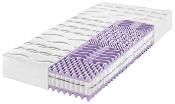 Frankenstolz Allergo Matratze perfekt für Allergiker - Kaltschaum oder Taschenfederkern (Taschenfeder - H4, 90 x 200 cm)