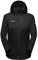 Mammut Ultimate VII SO Hooded Jacket Women | Outdoor Jacke für Damen, Wasserabweisende Softshelljacke, Funktionsjacke mit Kapuze, Gore-Tex Wanderjacke, Atmungsaktiv, Winddicht | Schwarz, XS