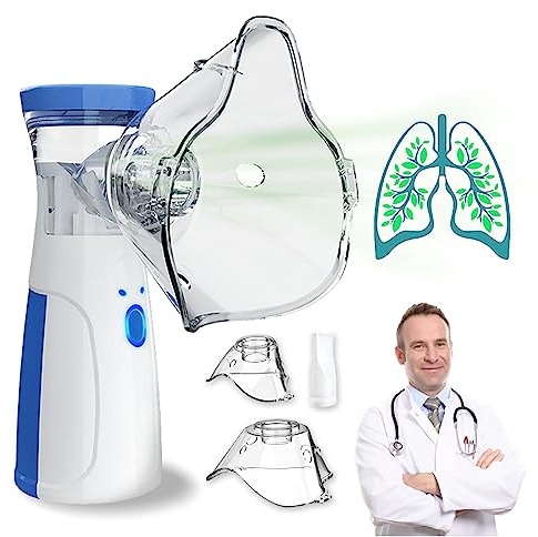 ZYGSEVE Portable Nebulizer Machine for Kids - Handheld Inhaler, Handheld Nebulizer Suit for Home and Travel Use