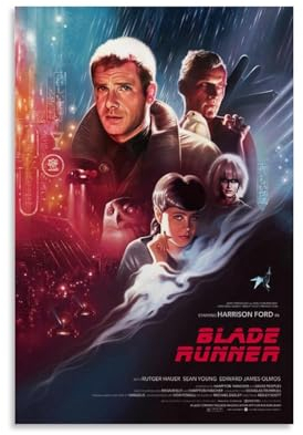 INEOUT Blade Runner Poster, dekoratives Gemälde, Leinwand, Wandposter und Kunstdruck, modernes Familienschlafzimmer-Dekor-Poster, 20 x 30 cm