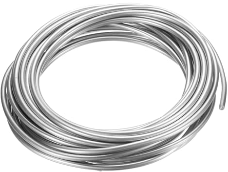 PATIKIL 99.99% Alta Purezza Zinco Filo 1 Rotoli 9 Strumento Puro Zinco Filo 3mm Morbido Perline Filo Laboratorio Scientifico Esperimento Zinco Filo Strumento (16.4Ft/Rotolo)