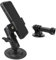 Flex Adhesive Ball Base Compatible with RAM Mounts B Size Double Socket Arm, 1 Ball Head Adapter with 3.75 Double Socket Arm and Phone Holder, Suction Cup Base for Mounting on Car Dashboards