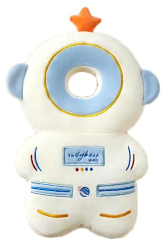 Bambebe Baby Kopfschutz Kissen Infant Sicherheit Pads Rückenprotektor Baby Sicherheit Baby Rucksack Kleinkinder Kopfstützen-Rückenschutzkissen(Astronaut)