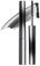 Blauza Iron Wand Mascara, Metall Lockenstab Mascara Schwarz, Koreanischer Lockenstab Mascara, Wasserfest, Langanhaltend (Schwarz)