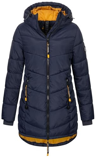 Sublevel Damen Winter Jacke Mantel Parka Steppjacke Steppmantel Wintermantel