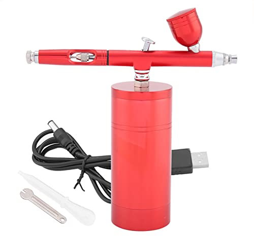 Mini compresor de aire, aerógrafo, 7 capacidades, ligero, portátil para entusiastas de las modelos